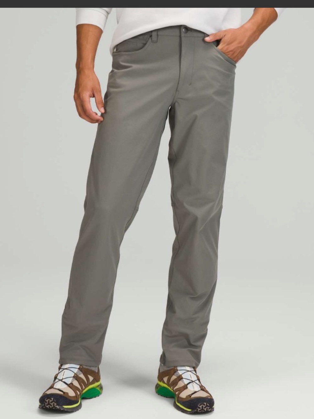 Lululemon ABC Pant Classic 30" *Warpstreme
Grey Sage Green size 36x30
